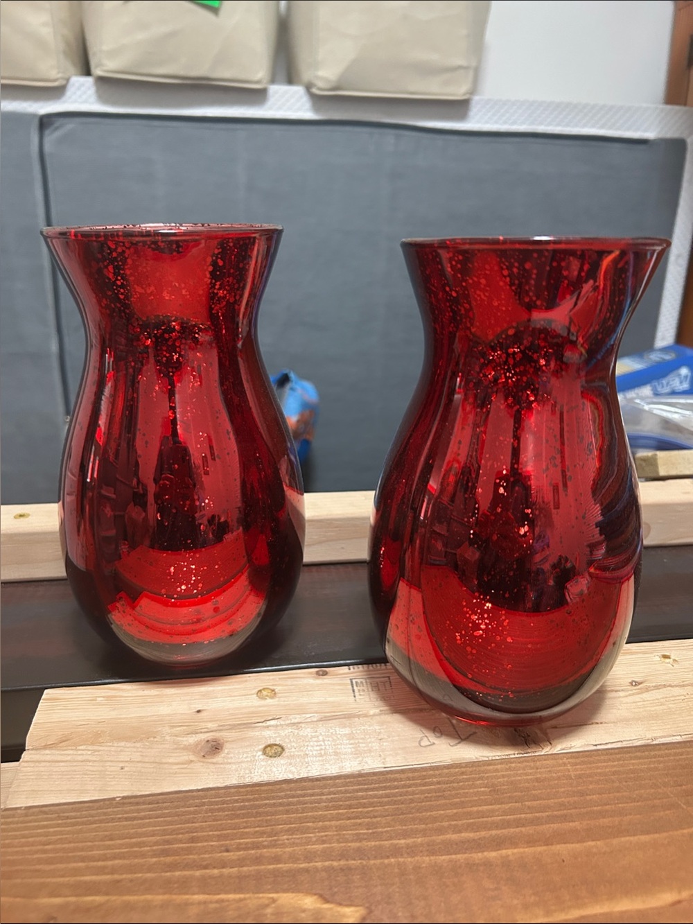 Red Decorative Vases - Brand